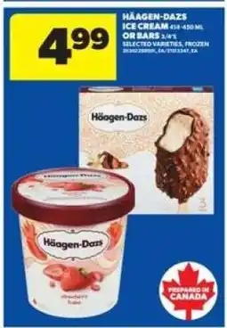 Real Canadian Superstore Häagen-Dazs Ice Cream or Bars offer