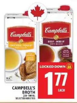 Food Basics CAMPBELL’S BROTH offer