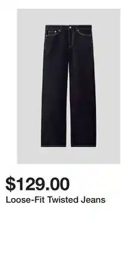 H&M Loose-Fit Twisted Jeans offer