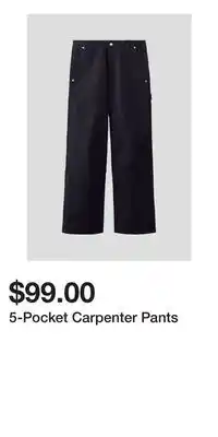 H&M 5-Pocket Carpenter Pants offer