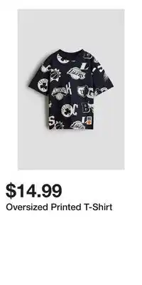 H&M Oversized Printed T-Shirt offer
