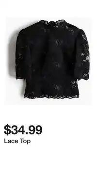 H&M Lace Top offer