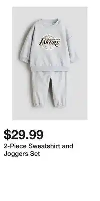 H&M 2-Piece Sweatshirt and Joggers Set offer
