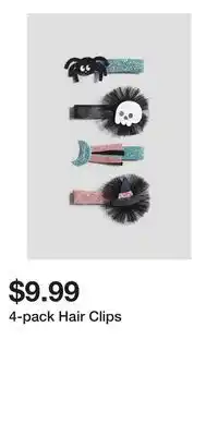 H&M 4-pack Hair Clips offer