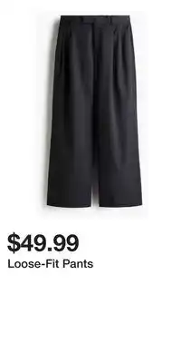 H&M Loose-Fit Pants offer