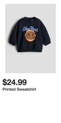 H&M Printed Sweatshirt offer