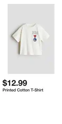 H&M Printed Cotton T-Shirt offer
