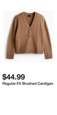 H&M Regular-Fit Brushed Cardigan offer