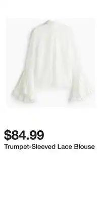 H&M Trumpet-Sleeved Lace Blouse offer