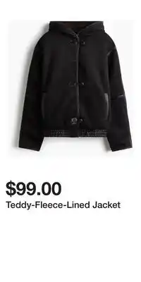 H&M Teddy-Fleece-Lined Jacket offer