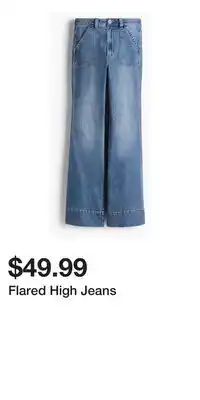 H&M Flared High Jeans offer