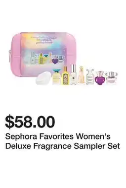 Sephora Sephora Favorites Women's Deluxe Fragrance Sampler Set offer
