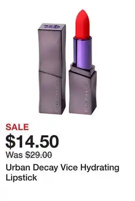 Sephora Urban Decay Vice Hydrating Lipstick offer