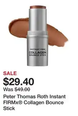 Sephora Peter Thomas Roth Instant FIRMx Collagen Bounce Stick offer