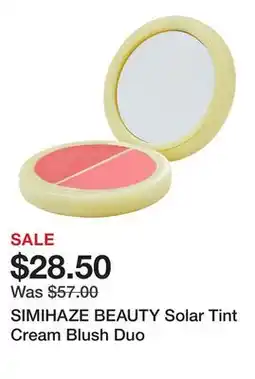 Sephora SIMIHAZE BEAUTY Solar Tint Cream Blush Duo offer
