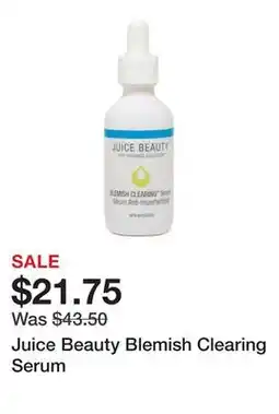 Sephora Juice Beauty Blemish Clearing Serum offer