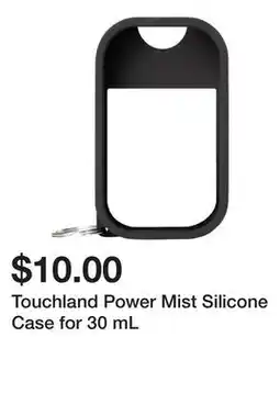 Sephora Touchland Power Mist Silicone Case for 30 mL offer