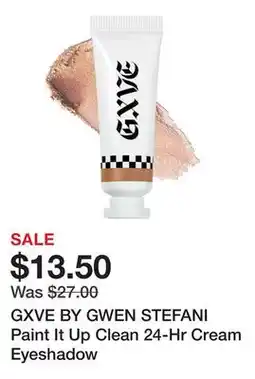Sephora GXVE BY GWEN STEFANI Paint It Up Clean 24-Hr Cream Eyeshadow offer