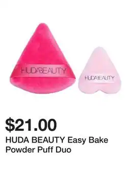 Sephora HUDA BEAUTY Easy Bake Powder Puff Duo offer