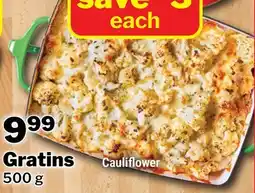 M & M Food Market Gratins offer