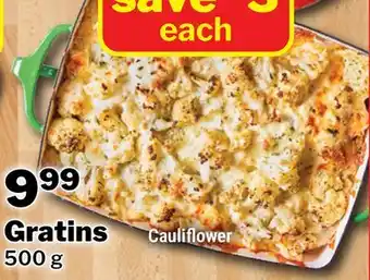 M & M Food Market Gratins offer