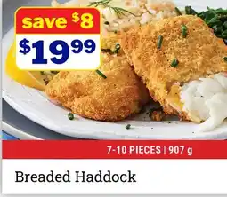 M & M Food Market Breaded Haddock offer