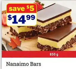 M & M Food Market Nanaimo Bars offer