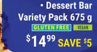 M & M Food Market Dessert Bar offer