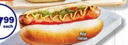 M & M Food Market Mild Italian Sausages offer