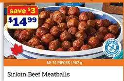 M & M Food Market Sirloin Beef Meatballs offer