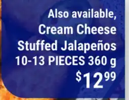 M & M Food Market Cream Cheese Stuffed Jalapeños offer