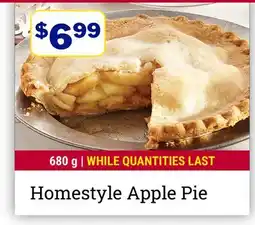 M & M Food Market Homestyle Apple Pie offer