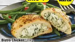 M & M Food Market Bistro Chicken Ricotta & Spinach offer