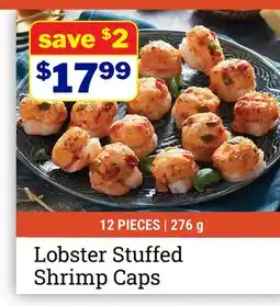 M & M Food Market Lobster Stuffed Shrimp Caps offer