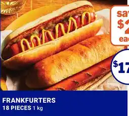 M & M Food Market FRANKFURTERS offer
