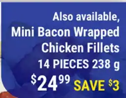 M & M Food Market Mini Bacon Wrapped Chicken Fillets offer
