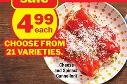 M & M Food Market Cheese and Spinach Cannelloni offer