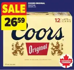 Real Canadian Superstore Coors orginal offer