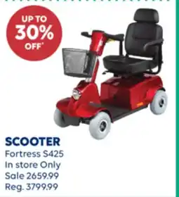 Wellwise by Shoppers SCOOTER Fortress S425 offer