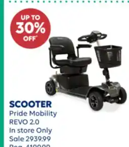 Wellwise by Shoppers Pride Mobility REVO 2.0 SCOOTER offer