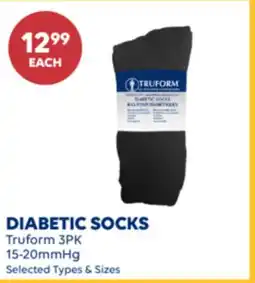 Wellwise by Shoppers TRUFORM DIABETIC SOCKS offer