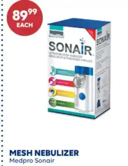 Wellwise by Shoppers Medpro Sonair MESH NEBULIZER offer