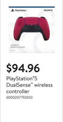 Walmart PlayStation 5 DualSense wireless controller offer