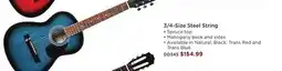 Long & McQuade 3/4-Size Steel String offer