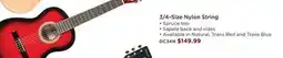 Long & McQuade DENVER GUITARS 3/4-SIZE NYLON STRING offer