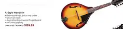 Long & McQuade DENVER GUITARS A-STYLE MANDOLIN offer