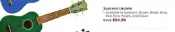 Long & McQuade DENVER GUITARS SOPRANO UKULELE offer