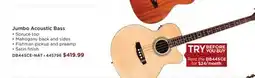Long & McQuade DENVER GUITARS JUMBO ACOUSTIC BASS offer
