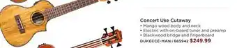 Long & McQuade CONCERT UKE CUTAWAY offer