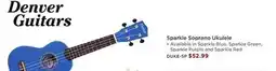 Long & McQuade DENVER SPARKLE SOPRANO UKULELE offer